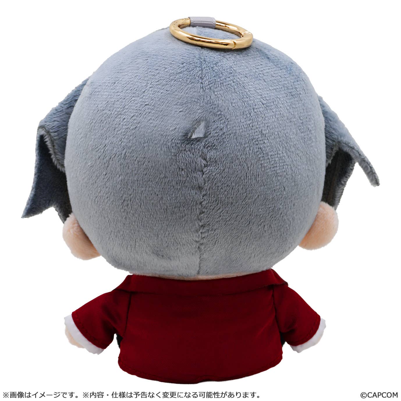 SPECIAL ORDER Capcom - Ace Attorney Chibi Cap Carabiner Plush Toy - Miles Edgeworth [JP]