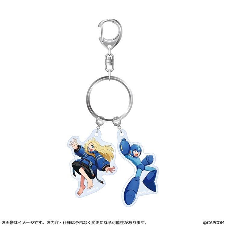 SPECIAL ORDER Capcom - Pragmata × Mega Man: Dual Override Acrylic Keychain [JP]
