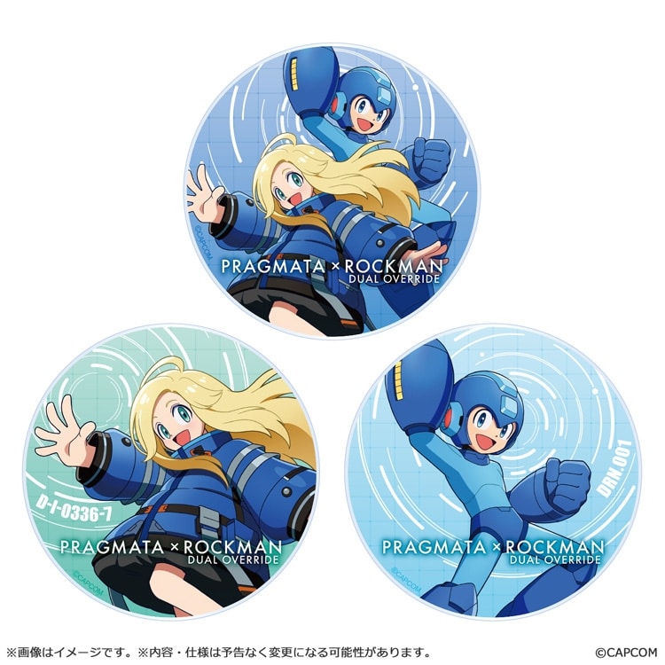 SPECIAL ORDER Capcom - Pragmata × Mega Man: Dual Override Acrylic Coaster Set [JP]