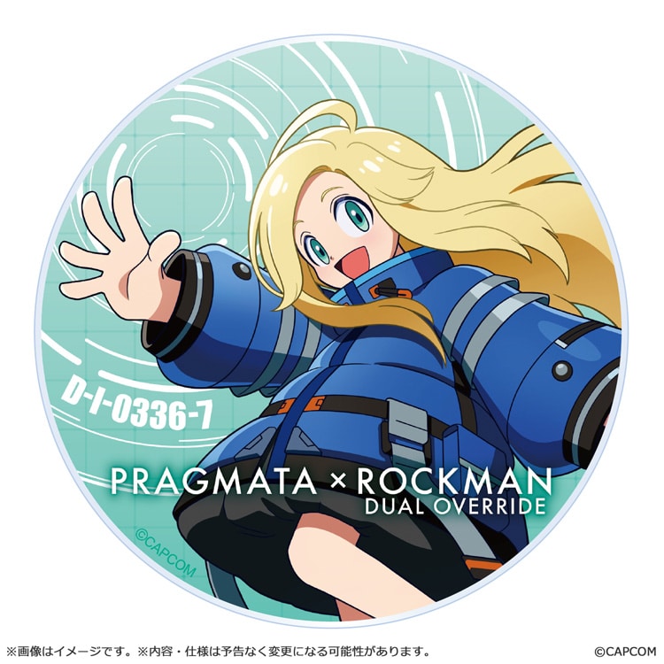 SPECIAL ORDER Capcom - Pragmata × Mega Man: Dual Override Acrylic Coaster Set [JP]