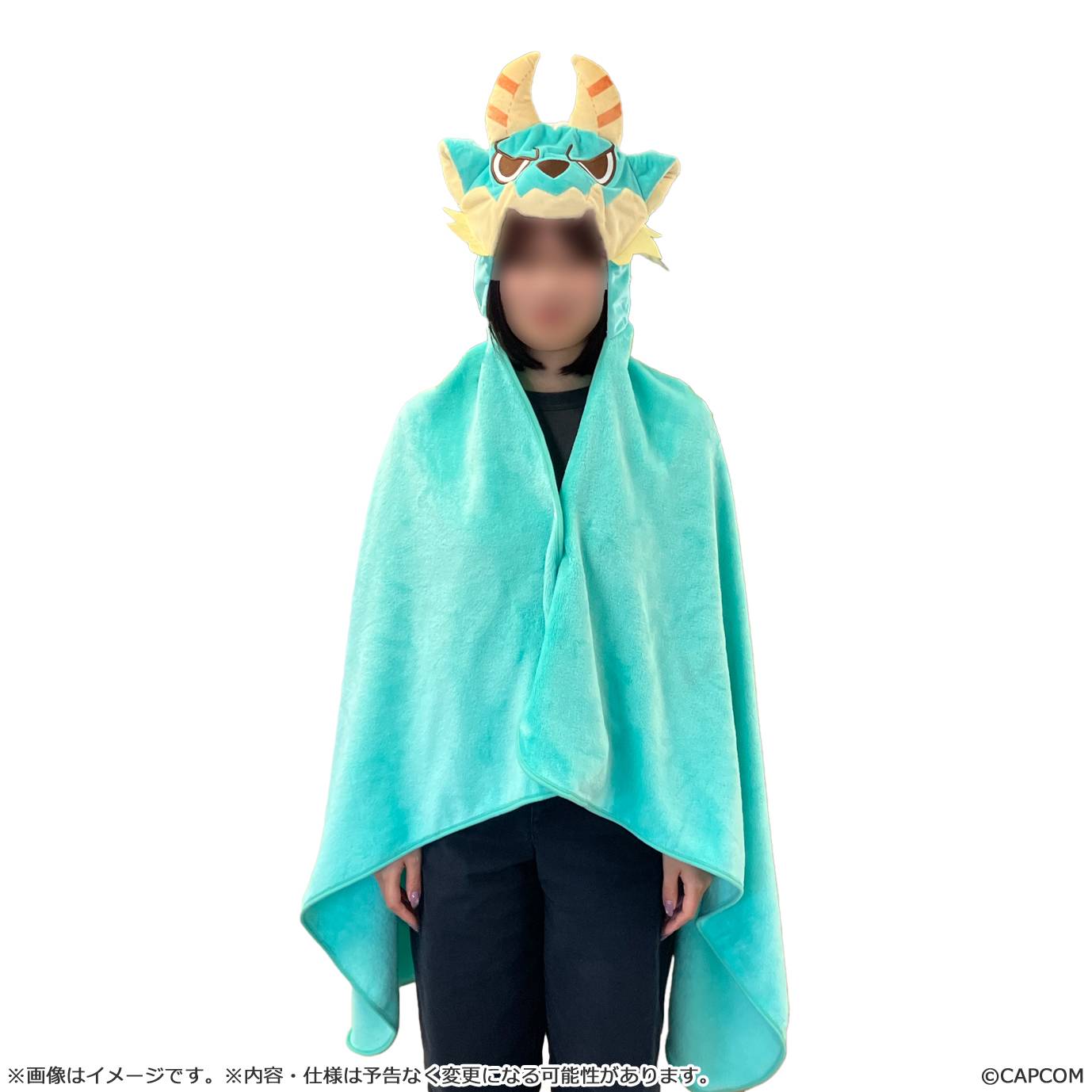 SPECIAL ORDER Capcom - Monster Hunter MonDefo Fluffy Poncho - Zinogre [JP]