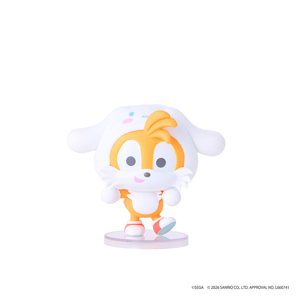 BACK-ORDER SEGA - Sonic & Friends × Sanrio Characters Fluffy Figure [Box of 6] [JP]