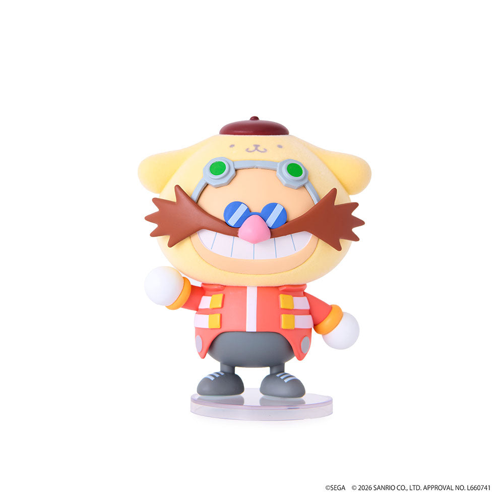 BACK-ORDER SEGA - Sonic & Friends × Sanrio Characters Fluffy Figure [Box of 6] [JP]