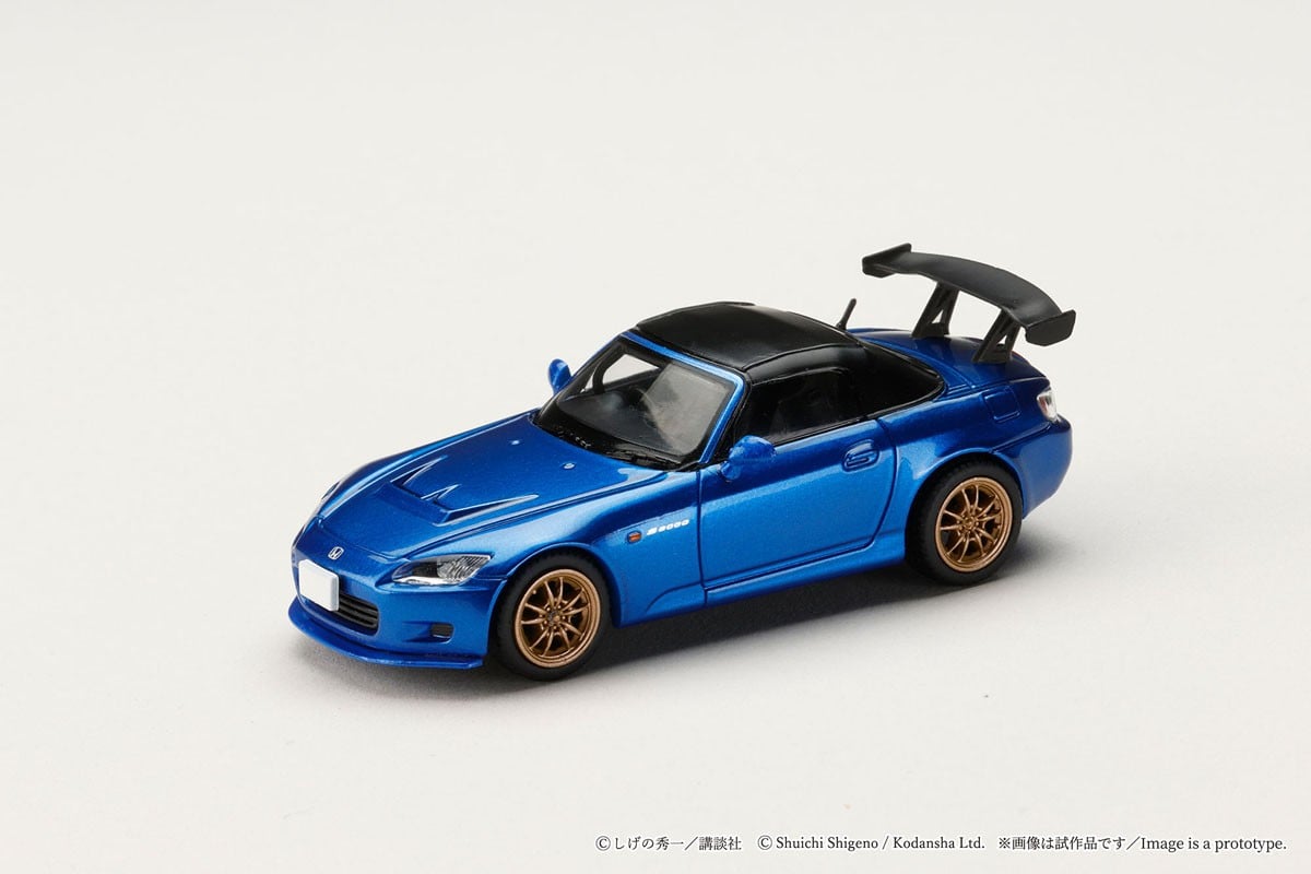 SPECIAL ORDER HobbyJAPAN - Honda S2000 - Initial D - Toshiya Joshima v.s. Takumi Fujiwara 1/64 [JP]