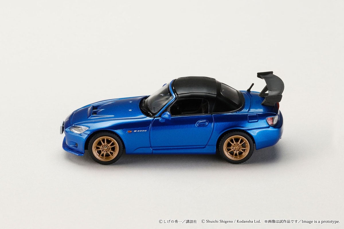 SPECIAL ORDER HobbyJAPAN - Honda S2000 - Initial D - Toshiya Joshima v.s. Takumi Fujiwara 1/64 [JP]
