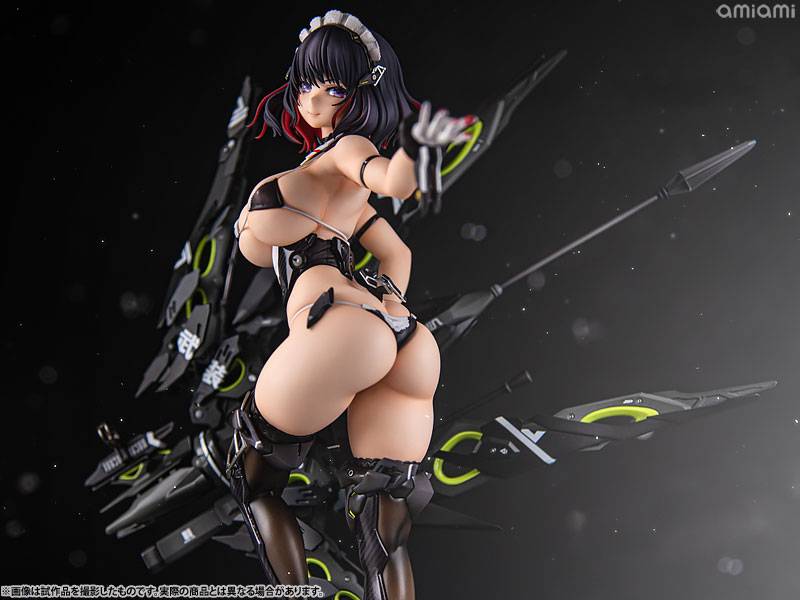 BACK-ORDER AmiAmi x AMAKUNI - Meido-Busou - -Nidy-2D- Illustration - Javelin 1/7 [JP]