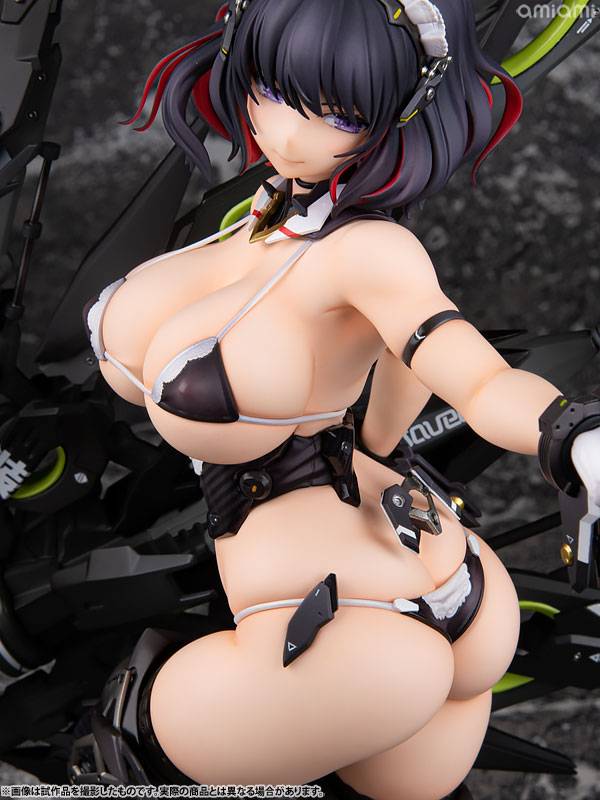 BACK-ORDER AmiAmi x AMAKUNI - Meido-Busou - -Nidy-2D- Illustration - Javelin 1/7 [JP]