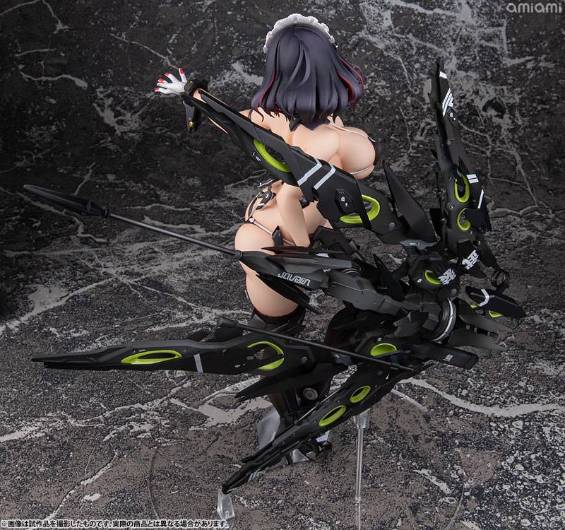 BACK-ORDER AmiAmi x AMAKUNI - Meido-Busou - -Nidy-2D- Illustration - Javelin 1/7 [JP]