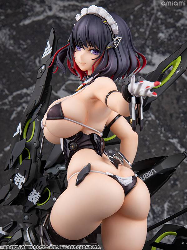 BACK-ORDER AmiAmi x AMAKUNI - Meido-Busou - -Nidy-2D- Illustration - Javelin 1/7 [JP]