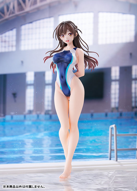 PRE-ORDER AMAKUNI - Rent-a-Girlfriend - Chizuru Mizuhara: Light Blue Line Swimwear Ver. 1/7