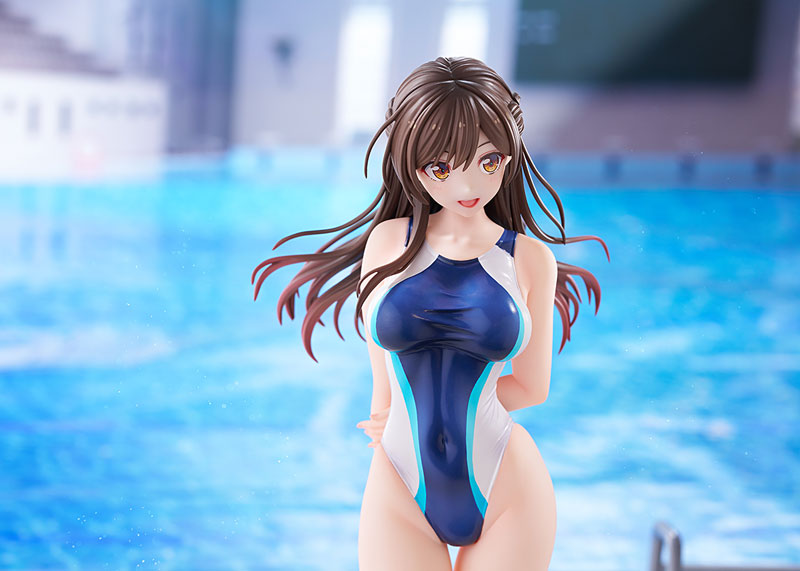 PRE-ORDER AMAKUNI - Rent-a-Girlfriend - Chizuru Mizuhara: Light Blue Line Swimwear Ver. 1/7