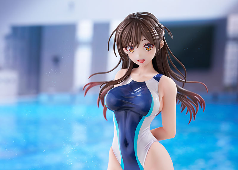 PRE-ORDER AMAKUNI - Rent-a-Girlfriend - Chizuru Mizuhara: Light Blue Line Swimwear Ver. 1/7