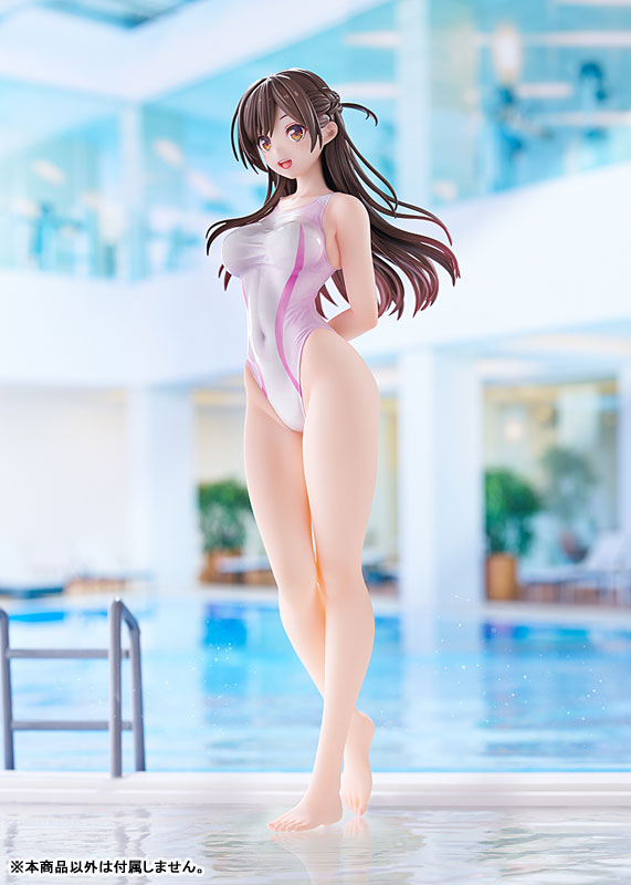 PRE-ORDER AMAKUNI - Rent-a-Girlfriend - Chizuru Mizuhara: Pink Line Swimwear Ver. 1/7