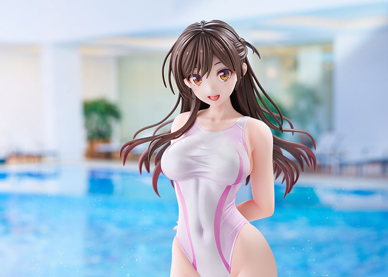 PRE-ORDER AMAKUNI - Rent-a-Girlfriend - Chizuru Mizuhara: Pink Line Swimwear Ver. 1/7