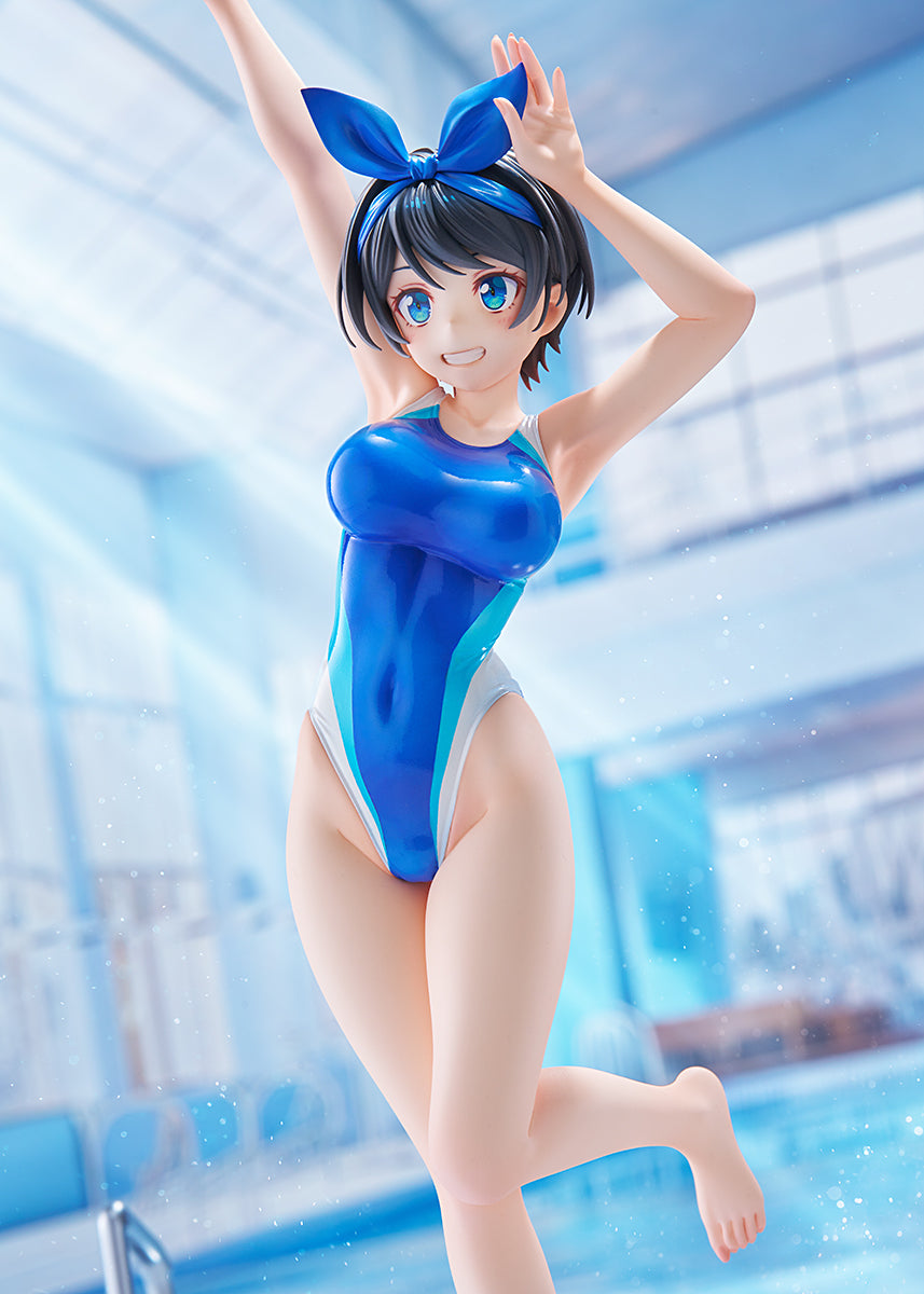 SPECIAL ORDER Amakuni - Swimsuit Silhouette - Rent-A-Girlfriend - Ruka Sarashina: Competition Swimsuit Ver. 1/7 [JP]