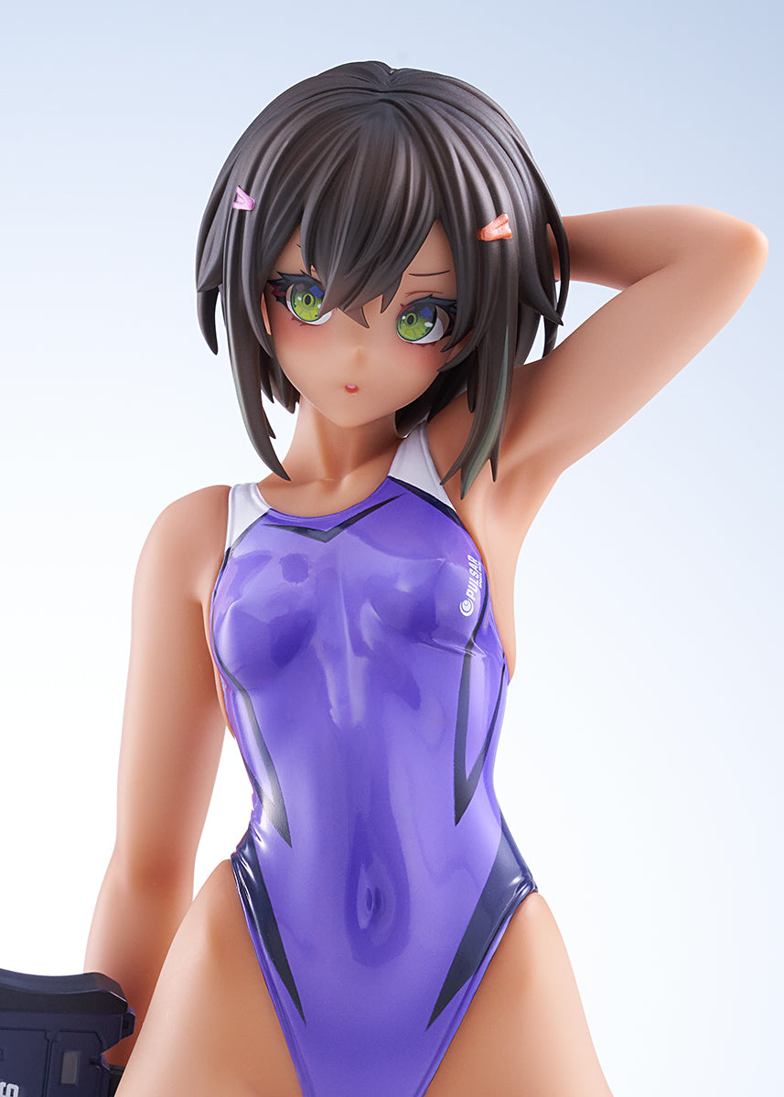 PRE-ORDER AMAKUNI - ARMS NOTE - Buchou-chan of the Swimming Club: Purple Swimsuit Ver. 1/7