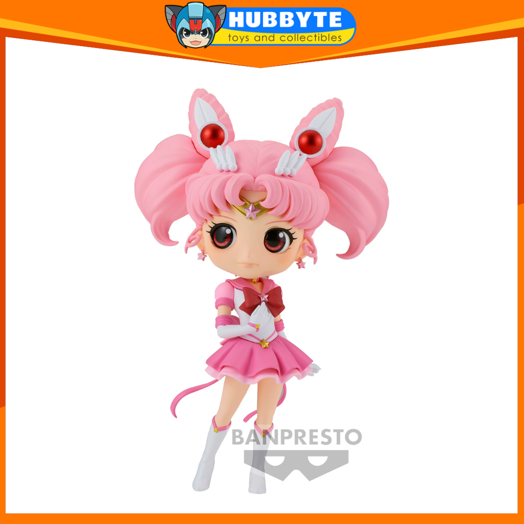 IN-STOCK Banpresto - Pretty Guardian Sailor Moon Cosmos the Movie Q Posket - Eternal Sailor Chibi Moon: Ver. B