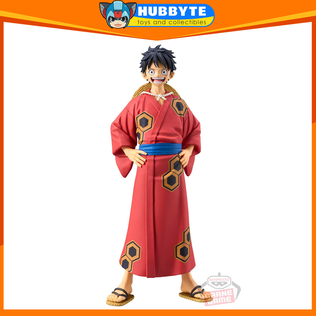 IN-STOCK Banpresto - One Piece DXF The Grandline Series Wanokuni - Monkey D. Luffy: Yukata Ver.
