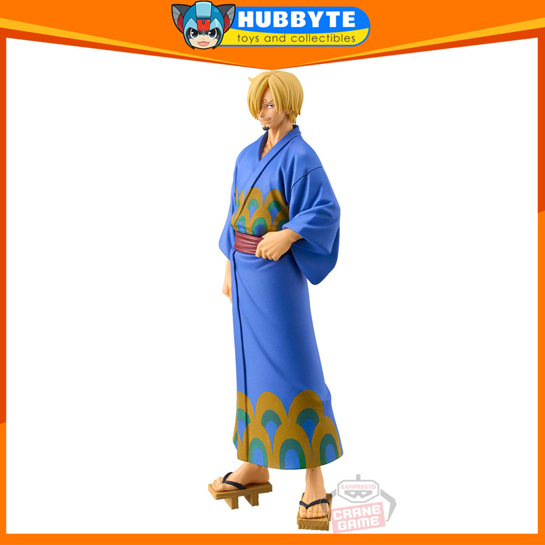 IN-STOCK Banpresto - One Piece DXF The Grandline Series Wanokuni - Sanji: Yukata Ver.