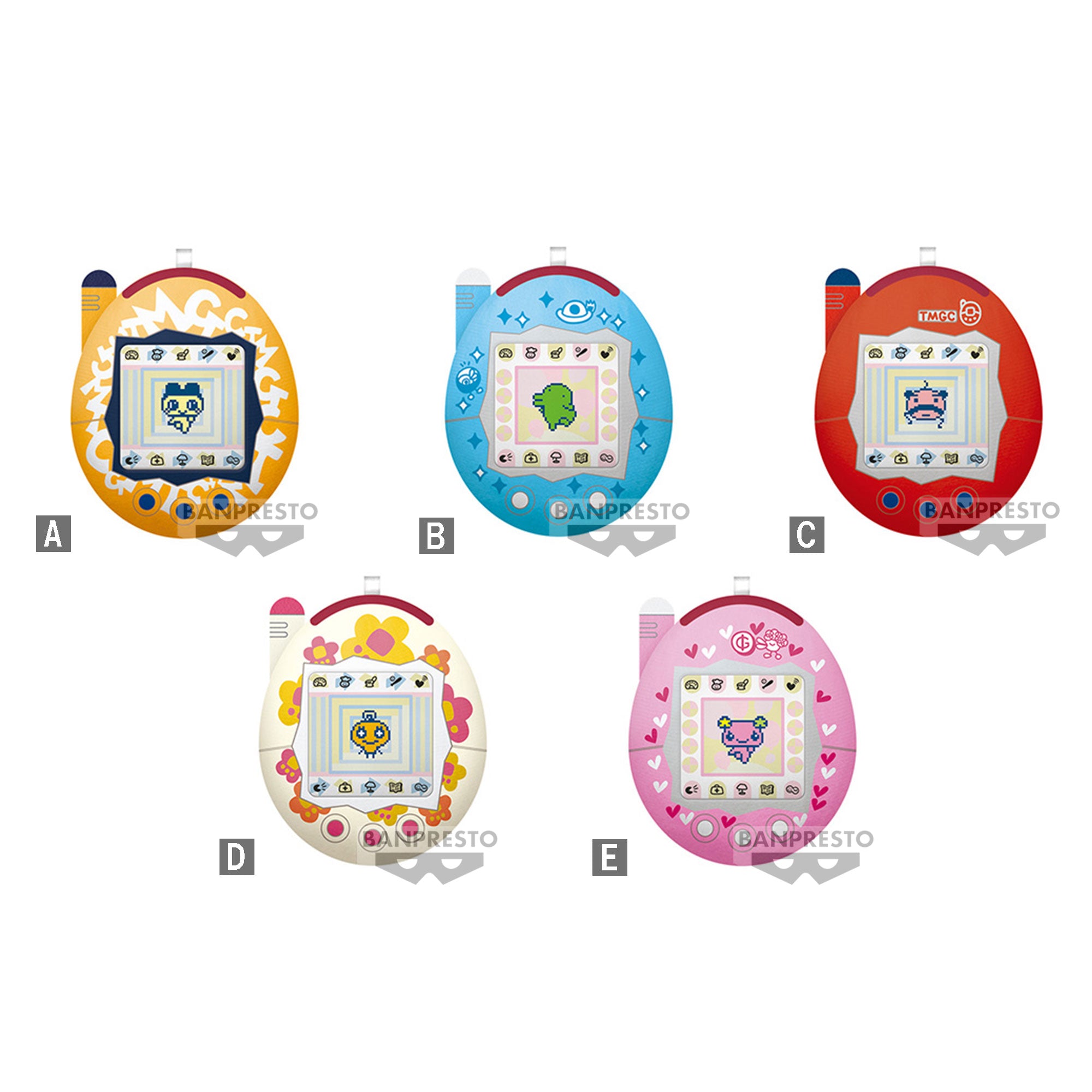 PRE-ORDER  Banpresto - Tamagotchi Connection V3 Mascot Plush Vol. 1 [Set of 5]