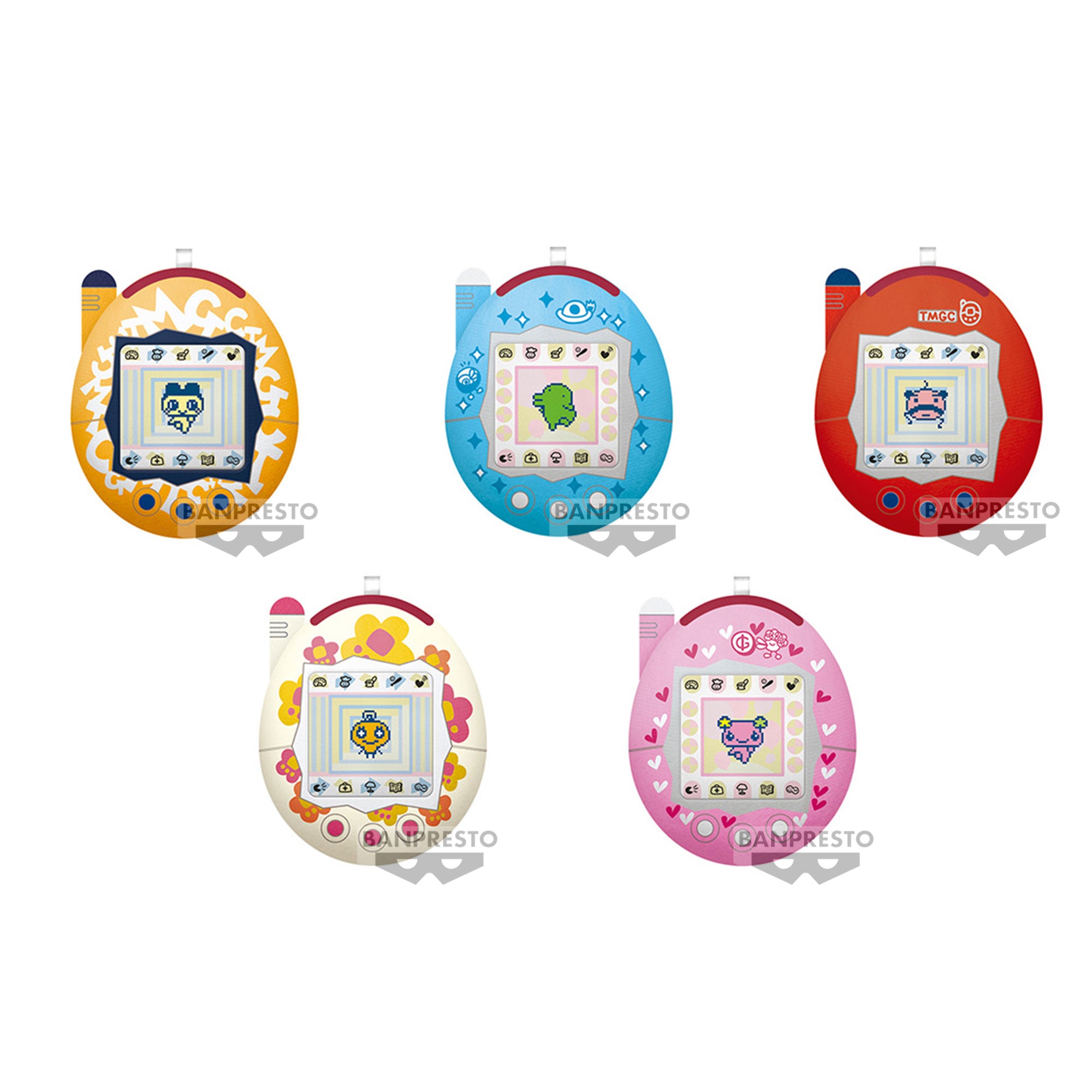 PRE-ORDER  Banpresto - Tamagotchi Connection V3 Mascot Plush Vol. 1 [Set of 5]