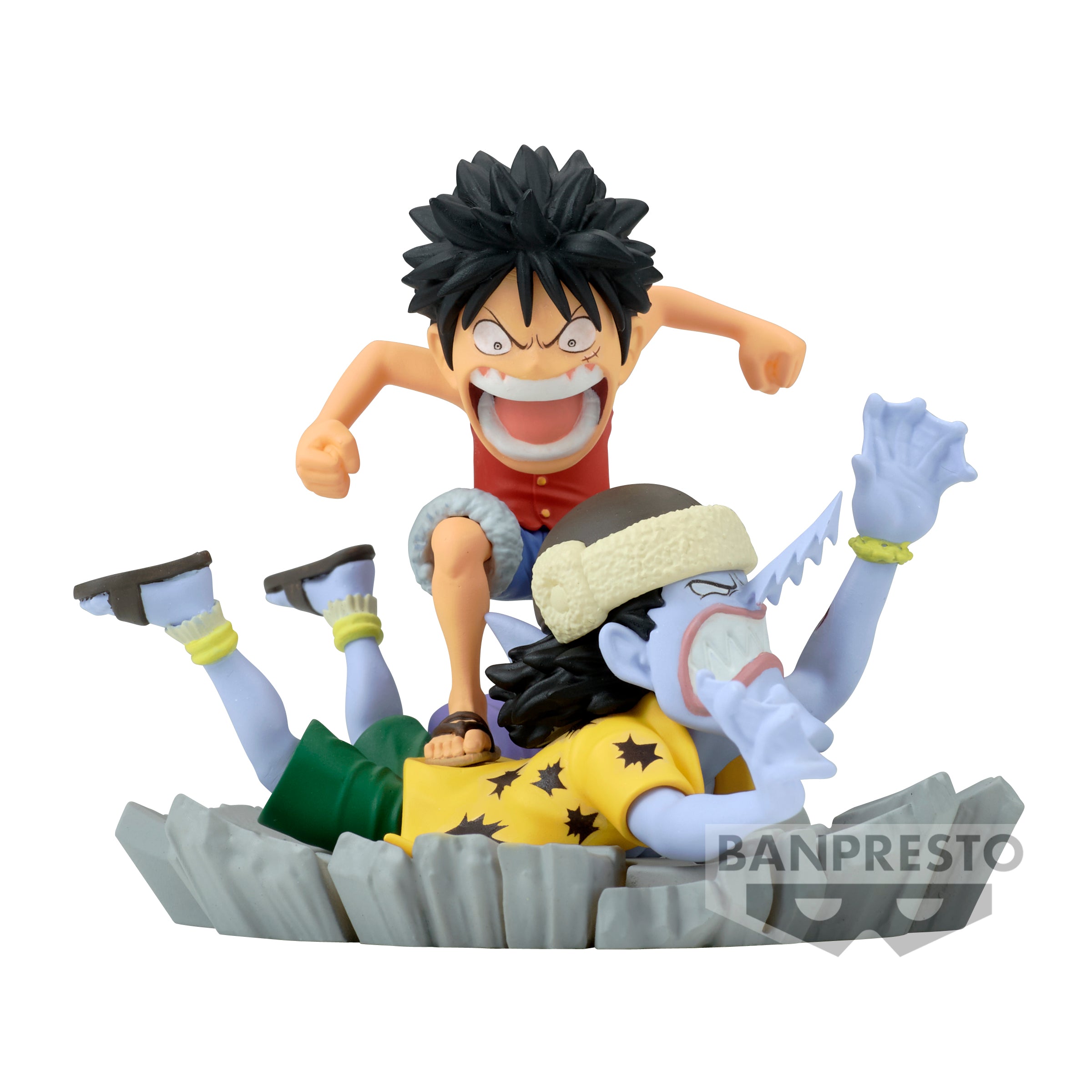 IN-STOCK Banpresto - One Piece World Collectable Figure Log Stories - Monkey D. Luffy vs Arlong