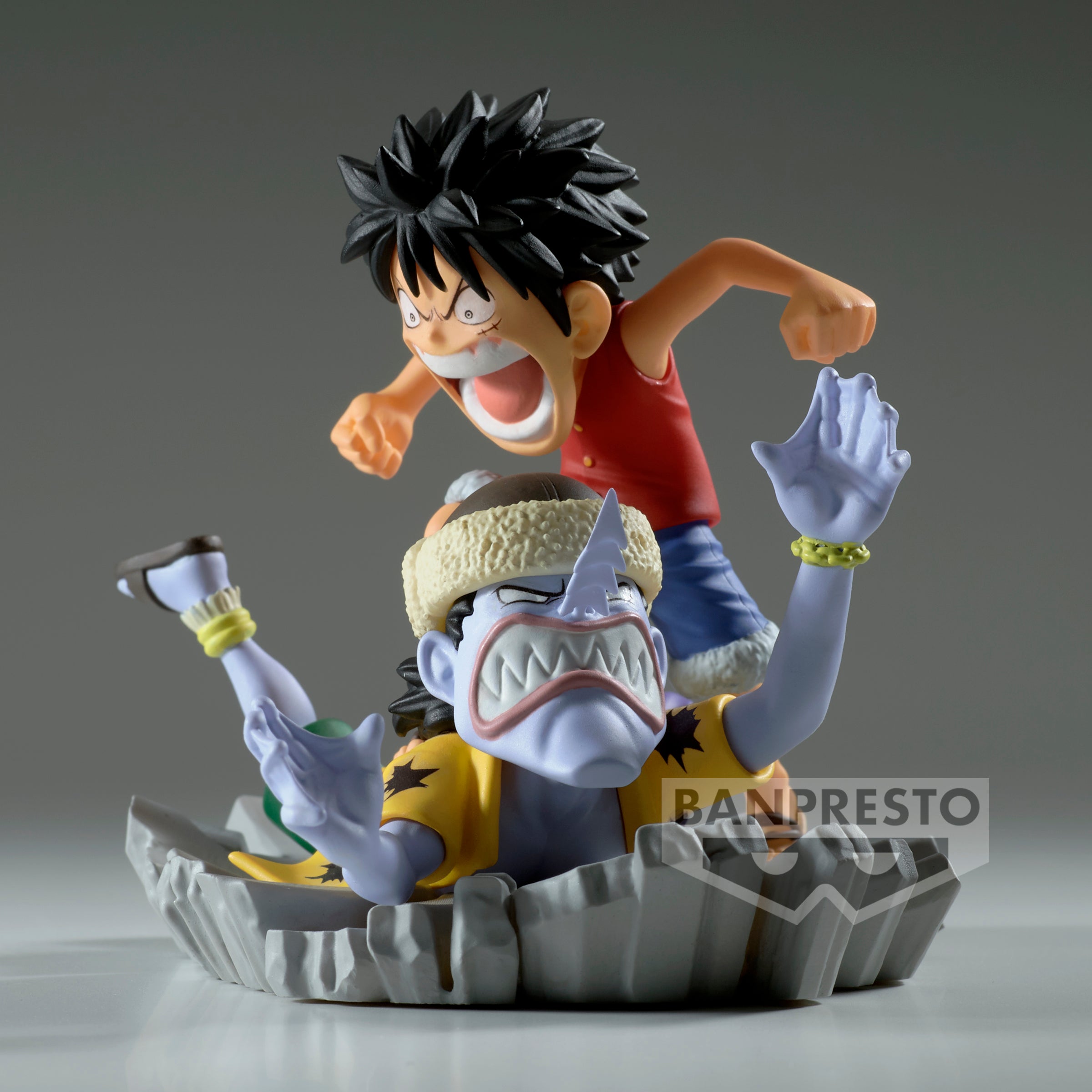 IN-STOCK Banpresto - One Piece World Collectable Figure Log Stories - Monkey D. Luffy vs Arlong