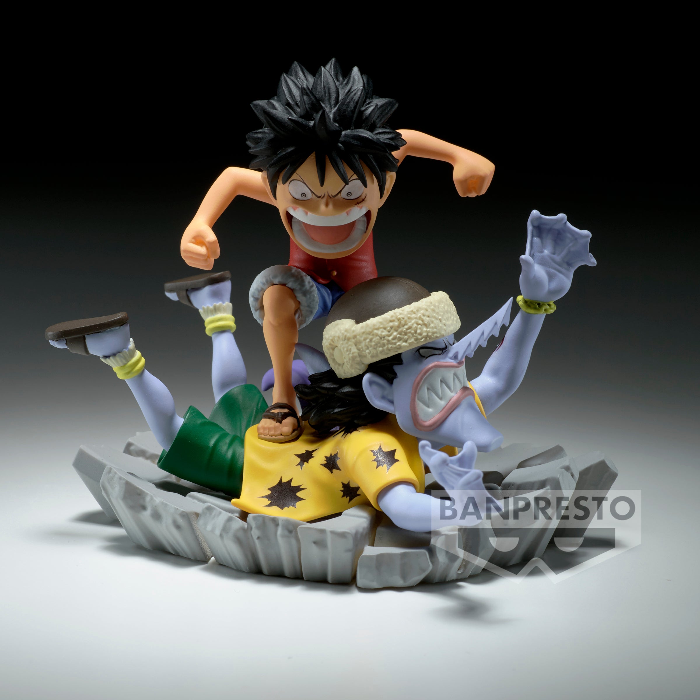 IN-STOCK Banpresto - One Piece World Collectable Figure Log Stories - Monkey D. Luffy vs Arlong