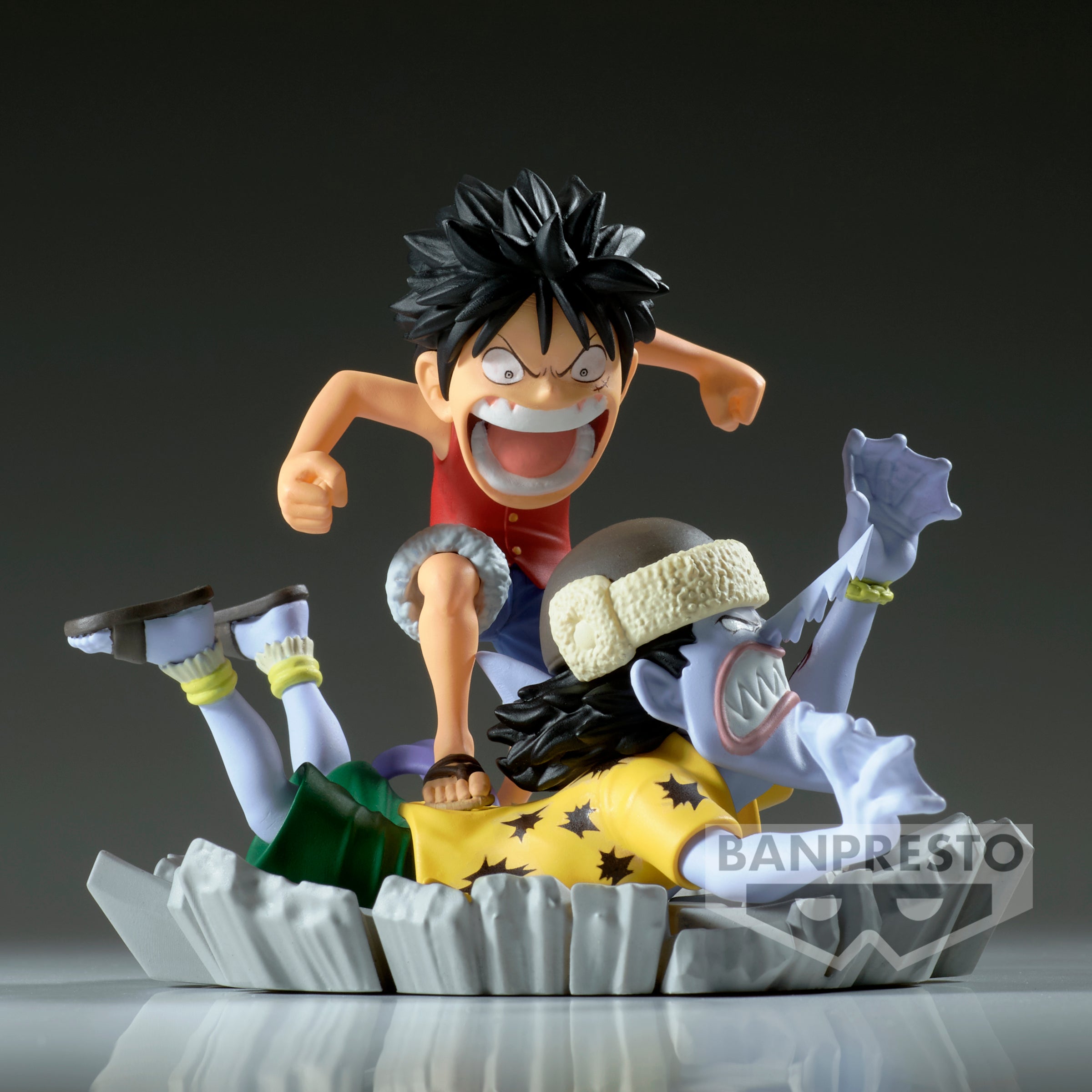 IN-STOCK Banpresto - One Piece World Collectable Figure Log Stories - Monkey D. Luffy vs Arlong