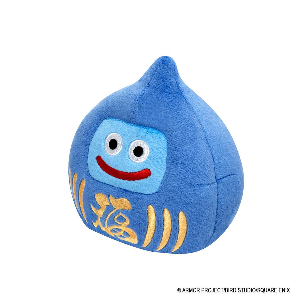 SPECIAL ORDER Square Enix - Smile Slime Dragon Quest Plush M - Daruma Slime Blue [JP]
