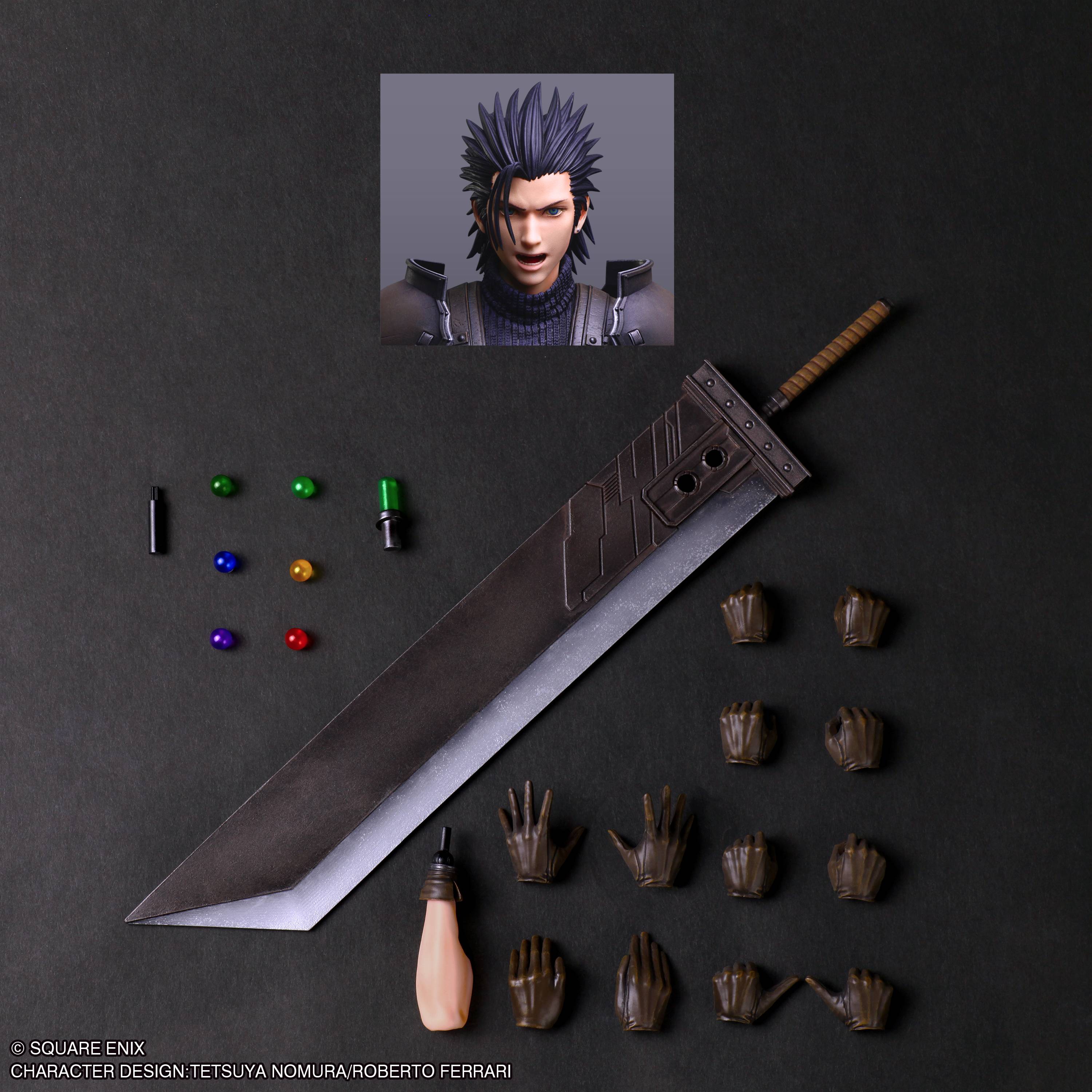 PRE-ORDER Square Enix - Final Fantasy VII Rebirth PLAY ARTS SHIN - Zack Fair: Soldier Class 1st
