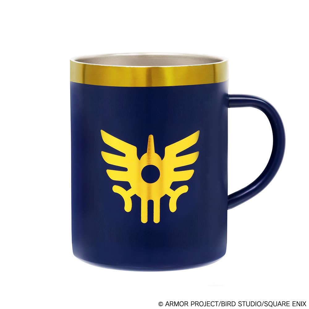 SPECIAL ORDER Square Enix - Stainless Steel Cup - Dragon Quest - Erdrick's Emblem [November 2026] [JP]