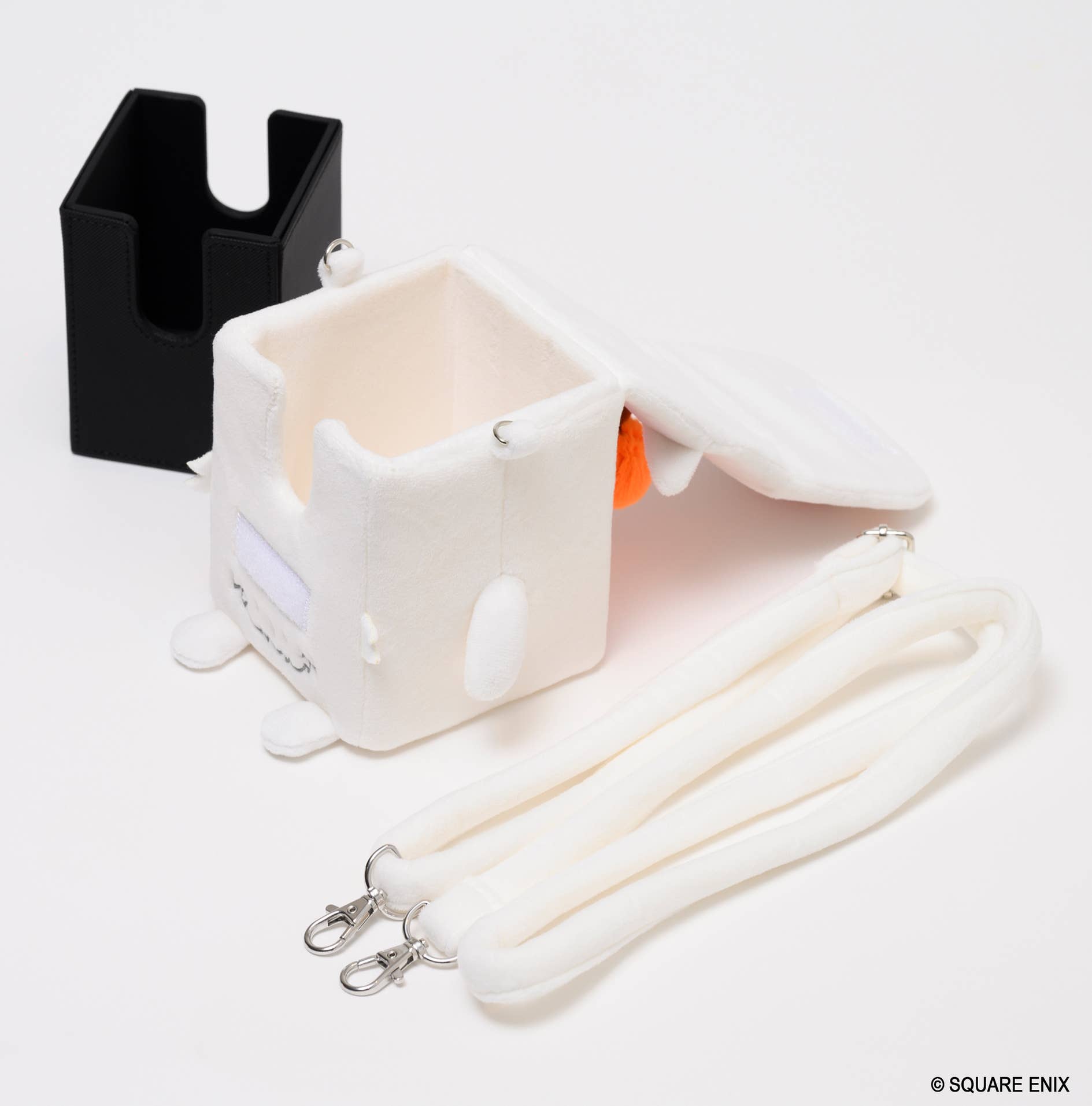SPECIAL ORDER Square Enix - Final Fantasy Fluffy Sling Deck Box - Moogle [JP]