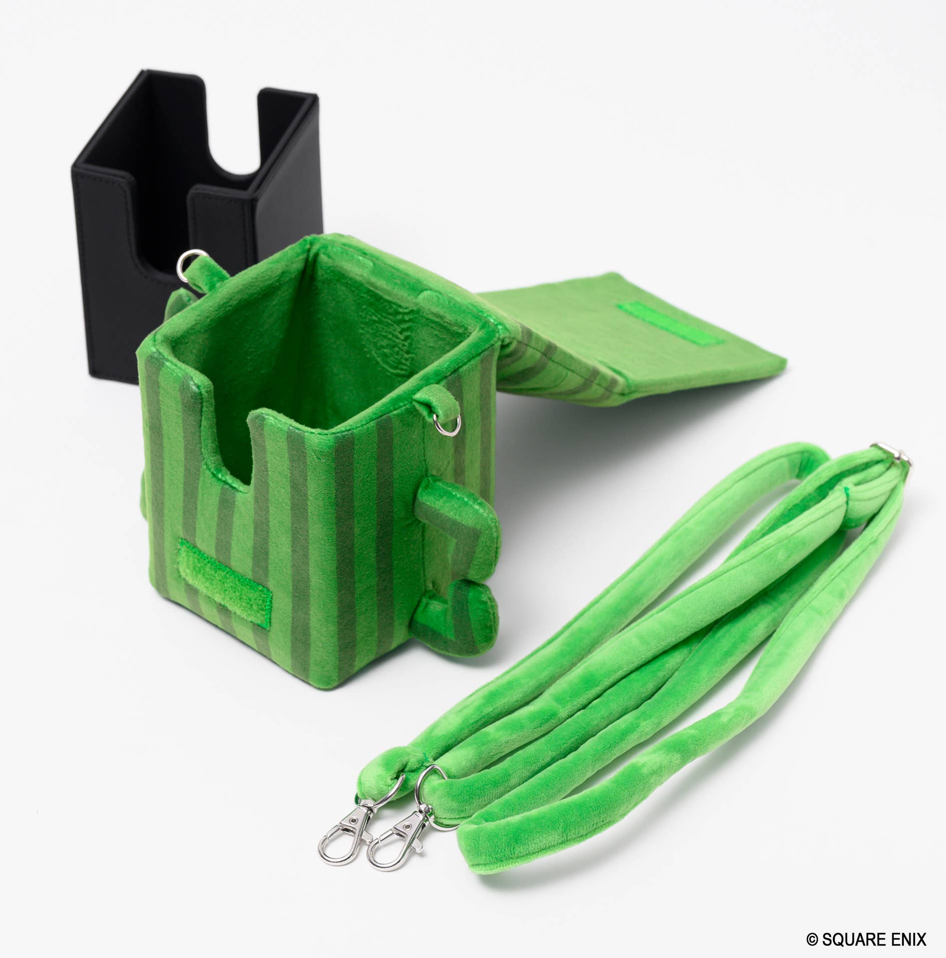 SPECIAL ORDER Square Enix - Final Fantasy Fluffy Sling Deck Box - Cactuar [JP]