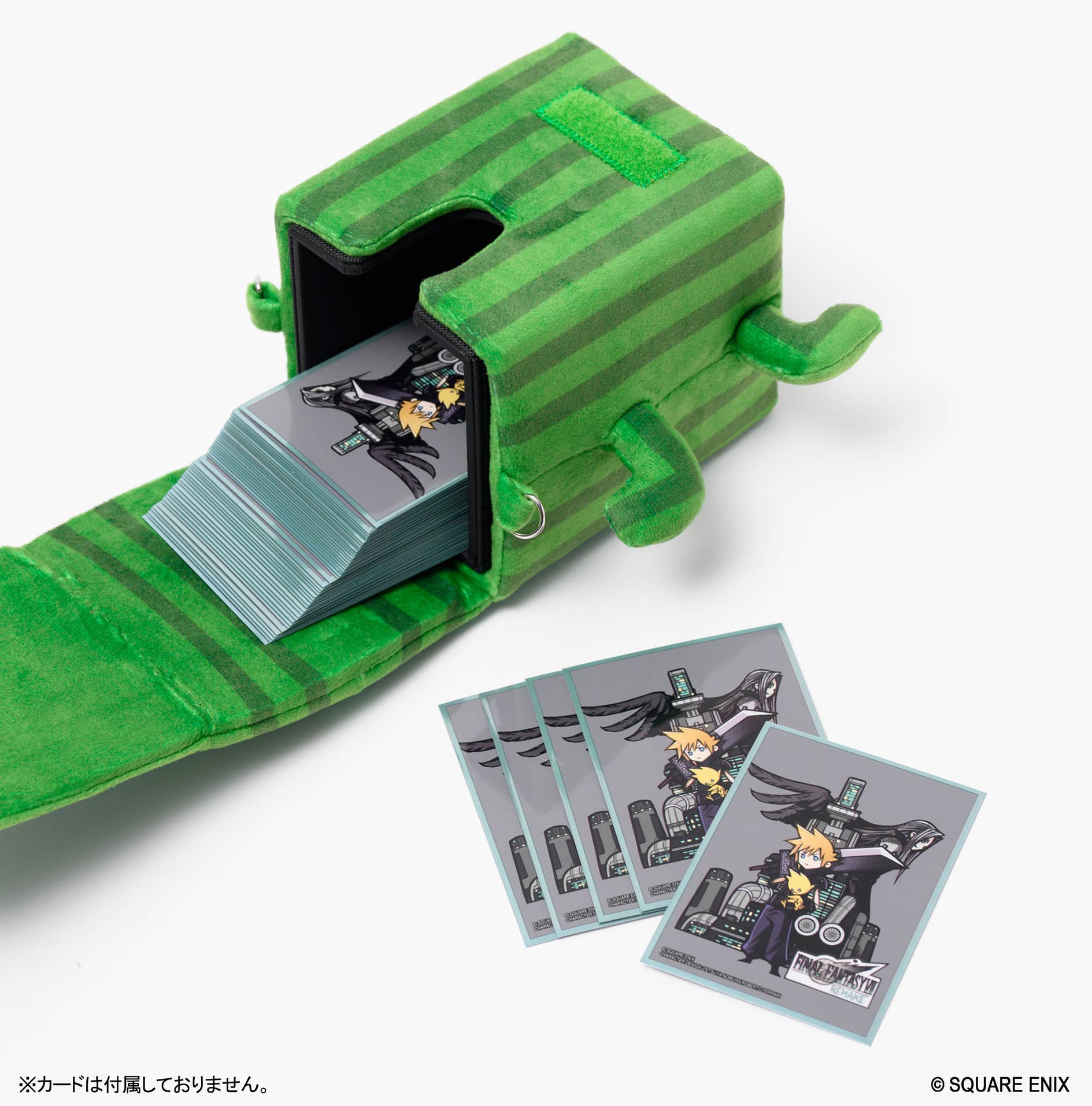 SPECIAL ORDER Square Enix - Final Fantasy Fluffy Sling Deck Box - Cactuar [JP]