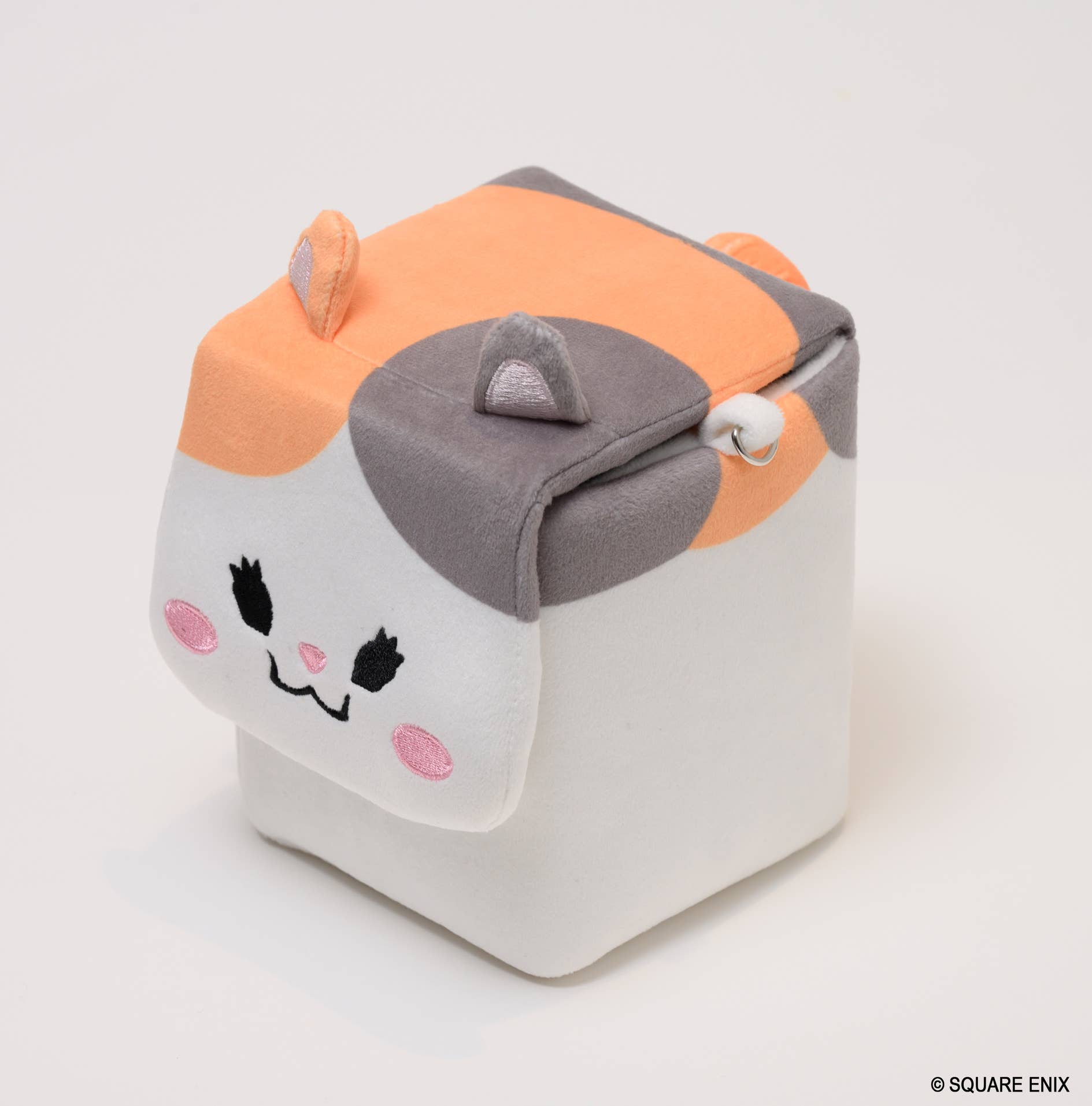 SPECIAL ORDER Square Enix - Final Fantasy Fluffy Sling Deck Box - Fat Cat [JP]