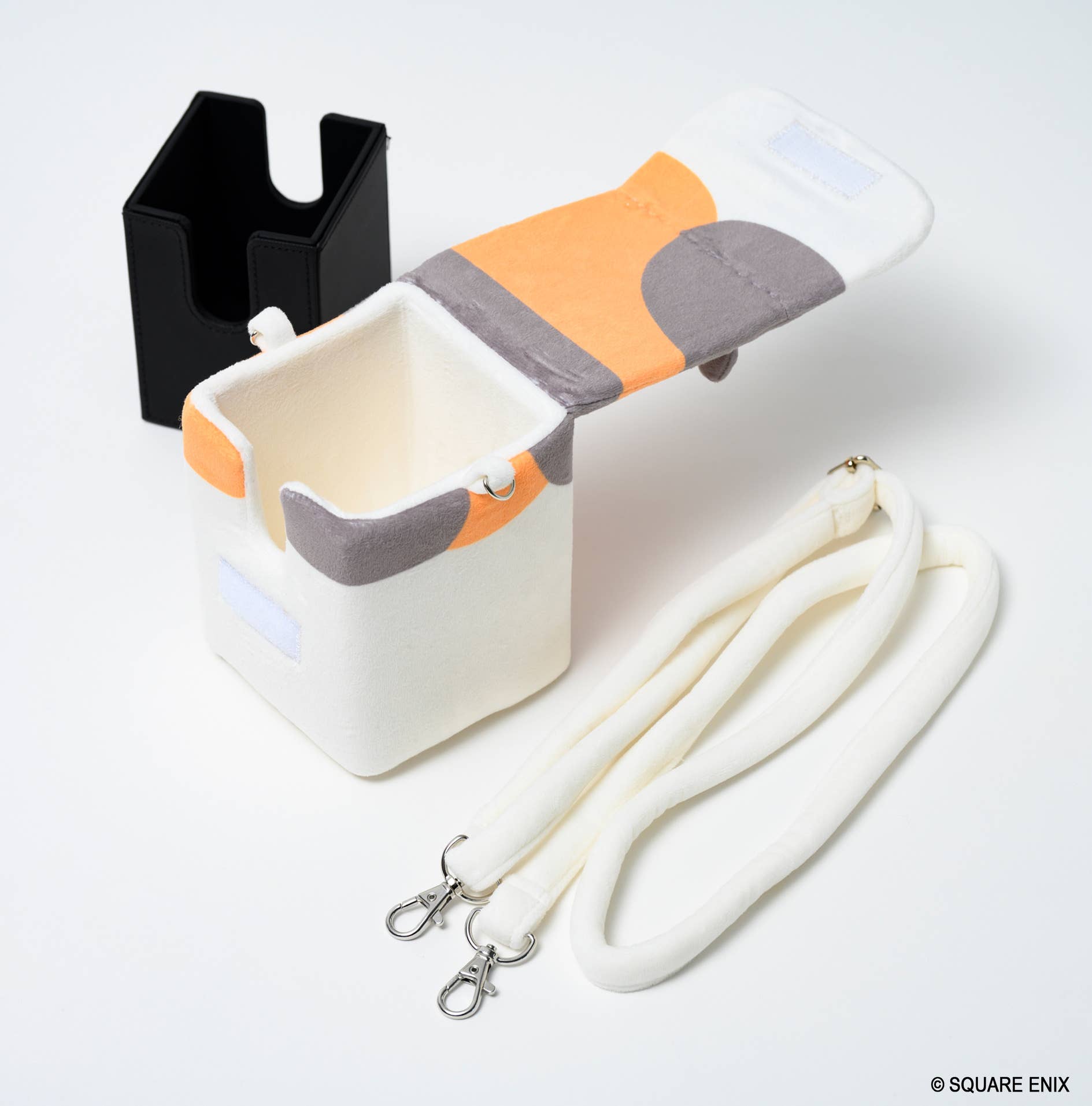 SPECIAL ORDER Square Enix - Final Fantasy Fluffy Sling Deck Box - Fat Cat [JP]