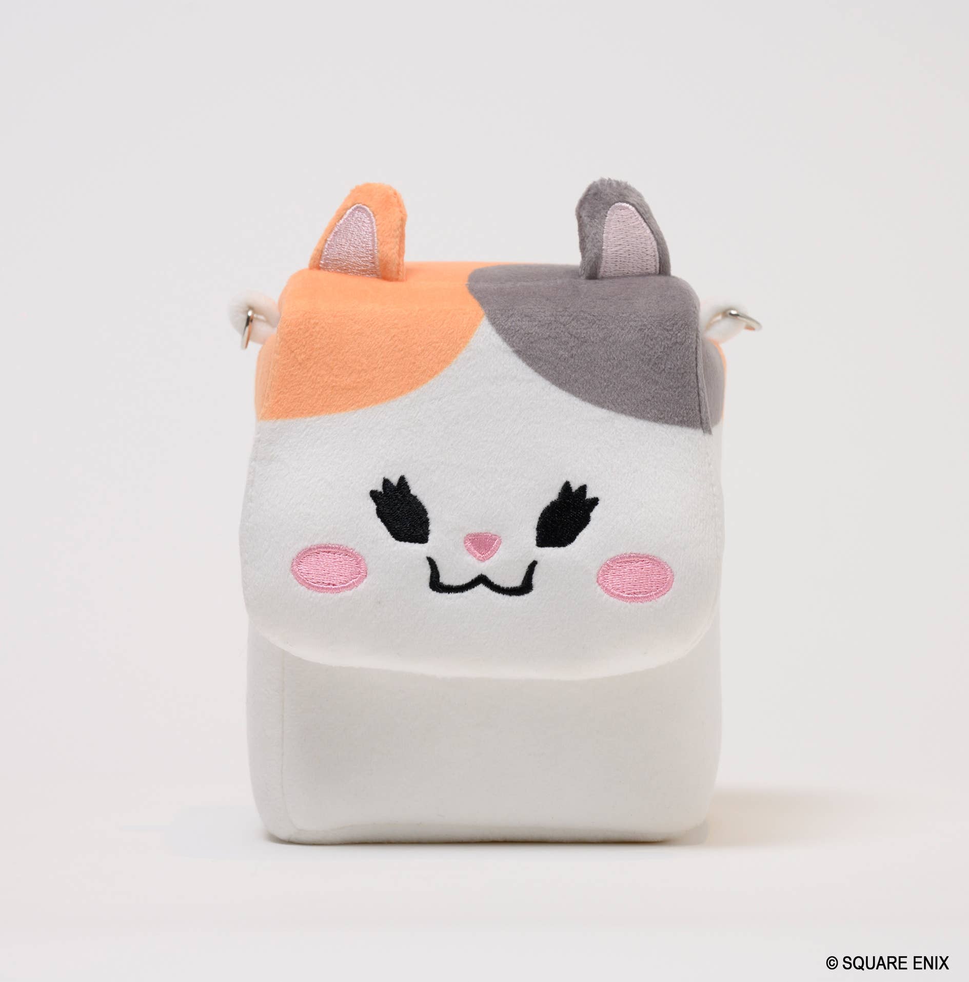 SPECIAL ORDER Square Enix - Final Fantasy Fluffy Sling Deck Box - Fat Cat [JP]