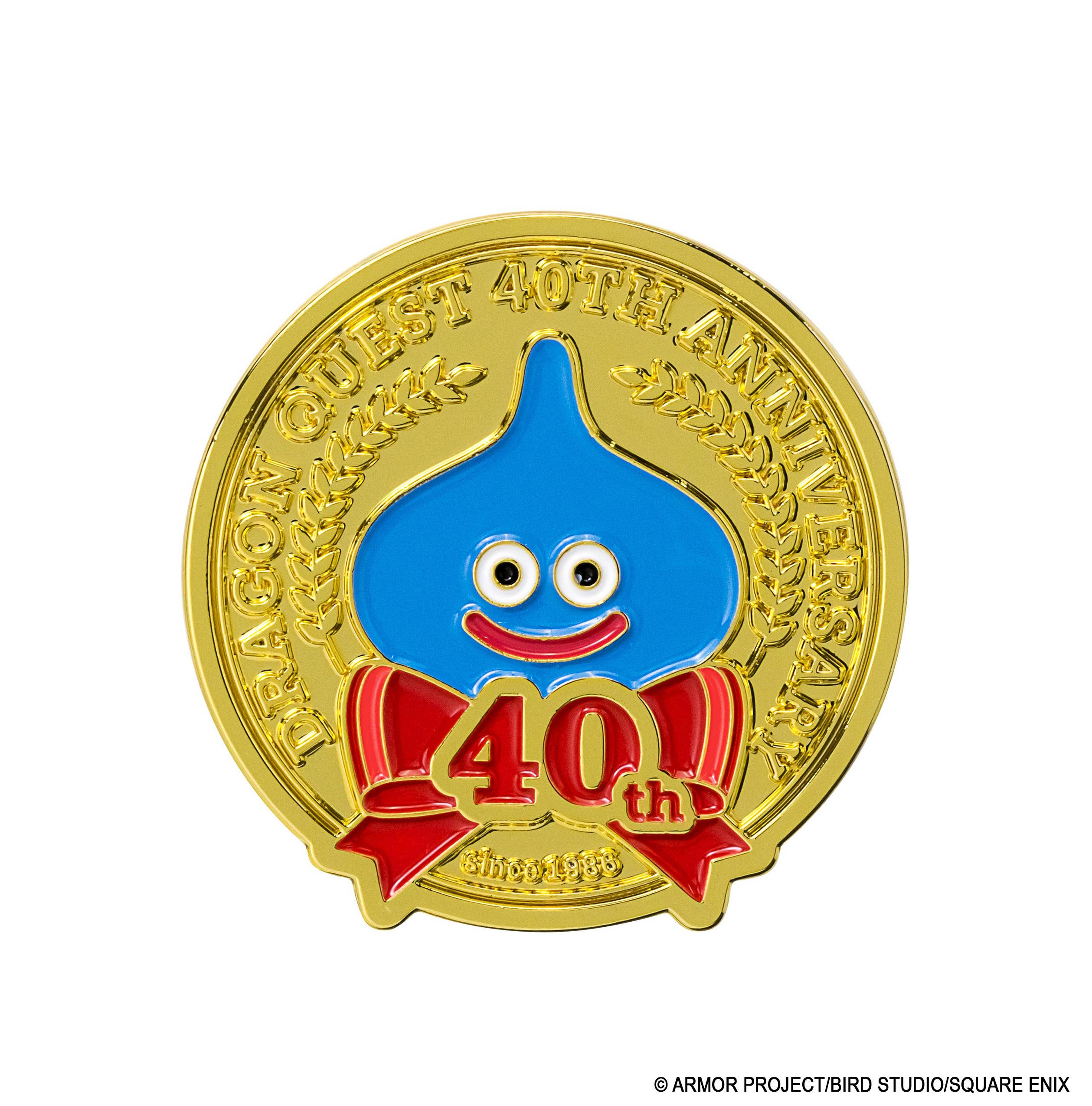 SPECIAL ORDER Square Enix - Dragon Quest 40th Anniversary Commemorative Pin [JP]
