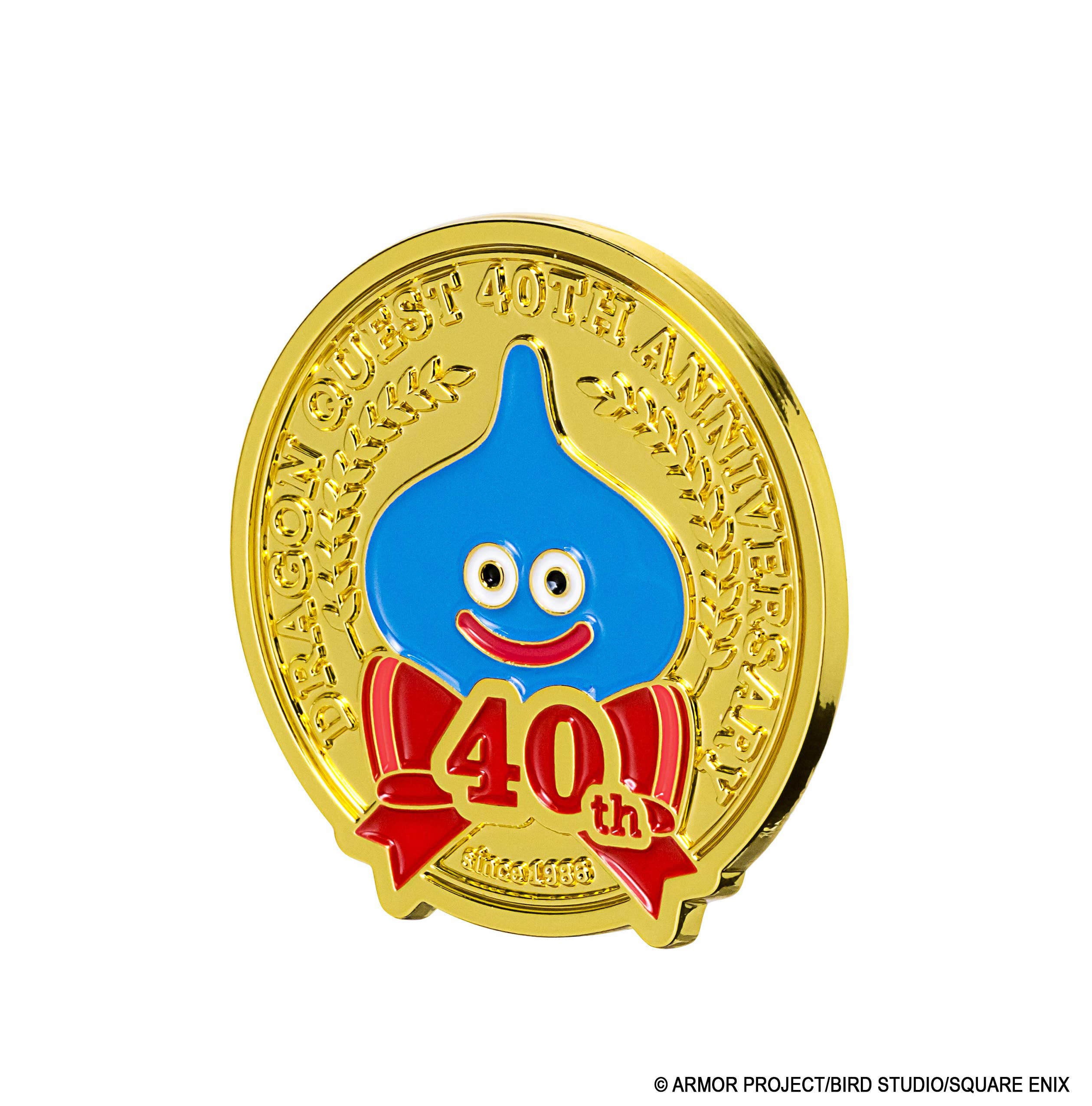 SPECIAL ORDER Square Enix - Dragon Quest 40th Anniversary Commemorative Pin [JP]