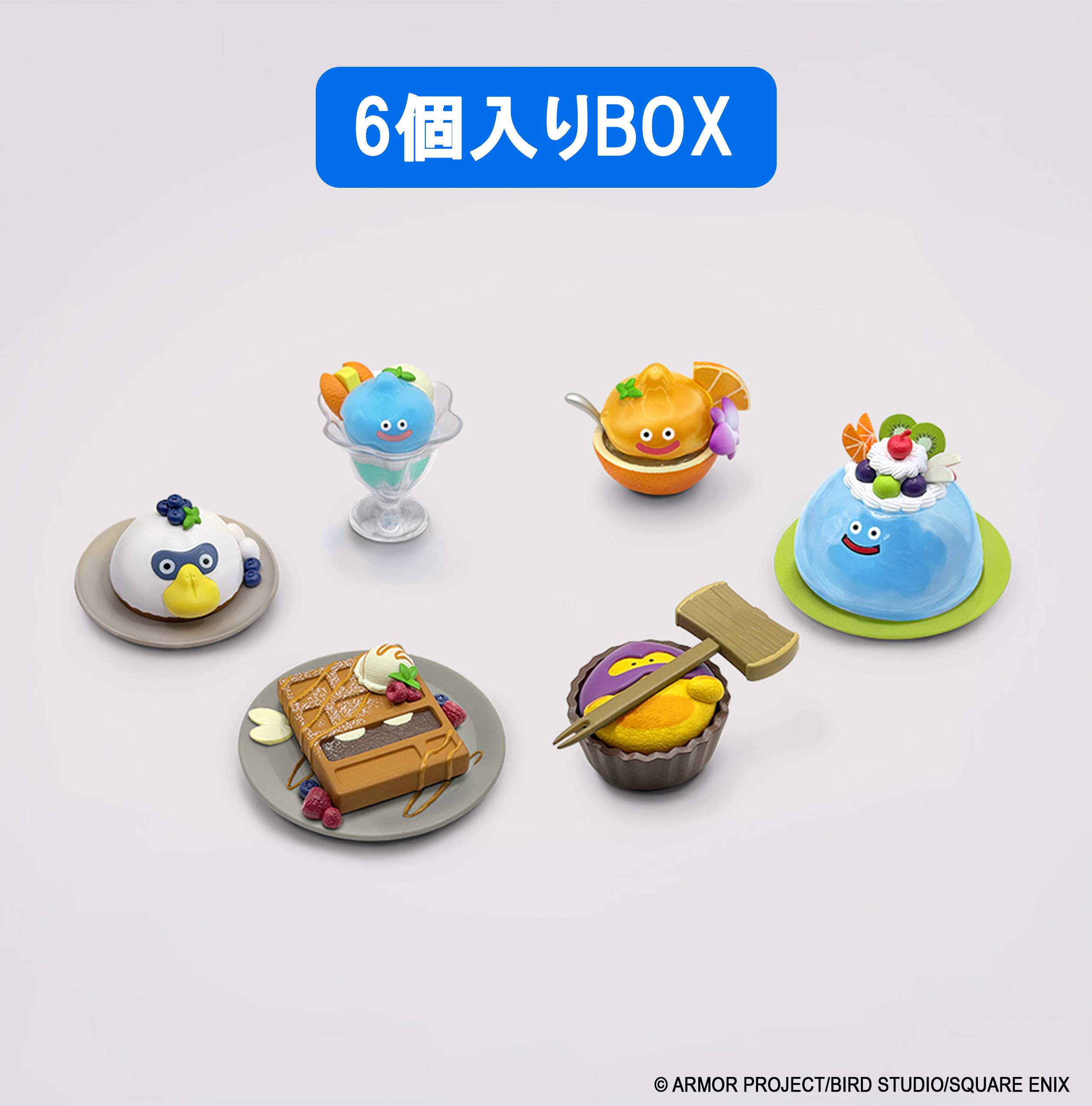 SPECIAL ORDER Square Enix - Dragon Quest Miniature Sweets Figure Collection Slime Cafe [JP] [Box of 6]