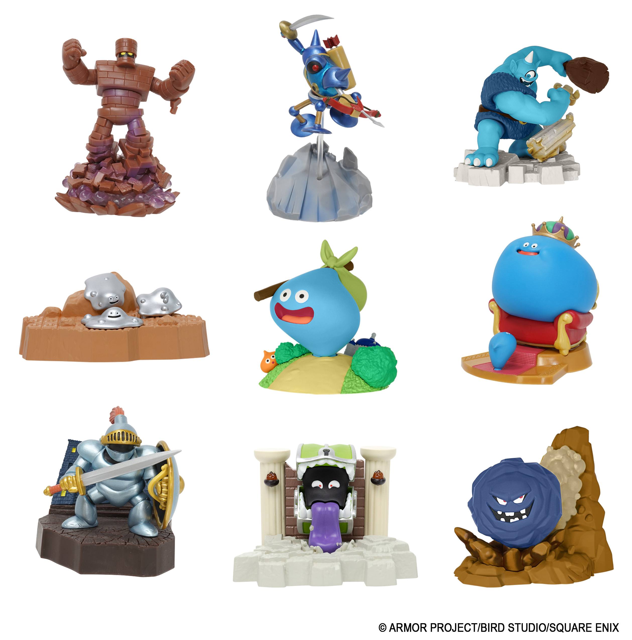 SPECIAL ORDER Square Enix - Dragon Quest 3D Monster Encyclopedia Figure: Big Group Special [JP] [Box of 9]