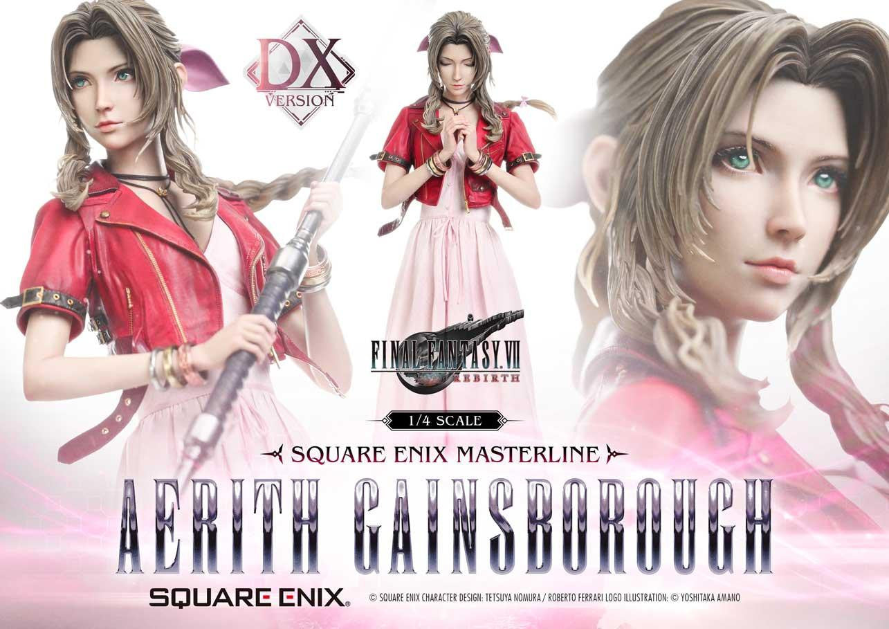 PRE-ORDER Prime 1 Studio - Square Enix Masterline - Final Fantasy VII Rebirth - Aerith Gainsborough: Deluxe Ver. 1/4