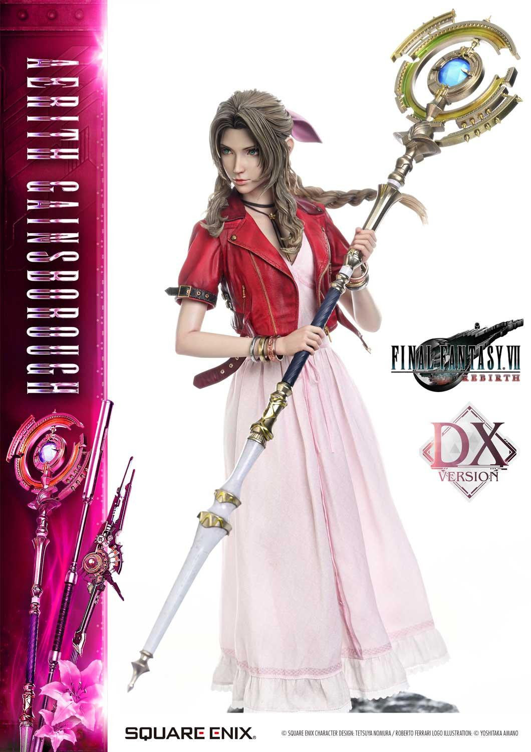 PRE-ORDER Prime 1 Studio - Square Enix Masterline - Final Fantasy VII Rebirth - Aerith Gainsborough: Deluxe Ver. 1/4