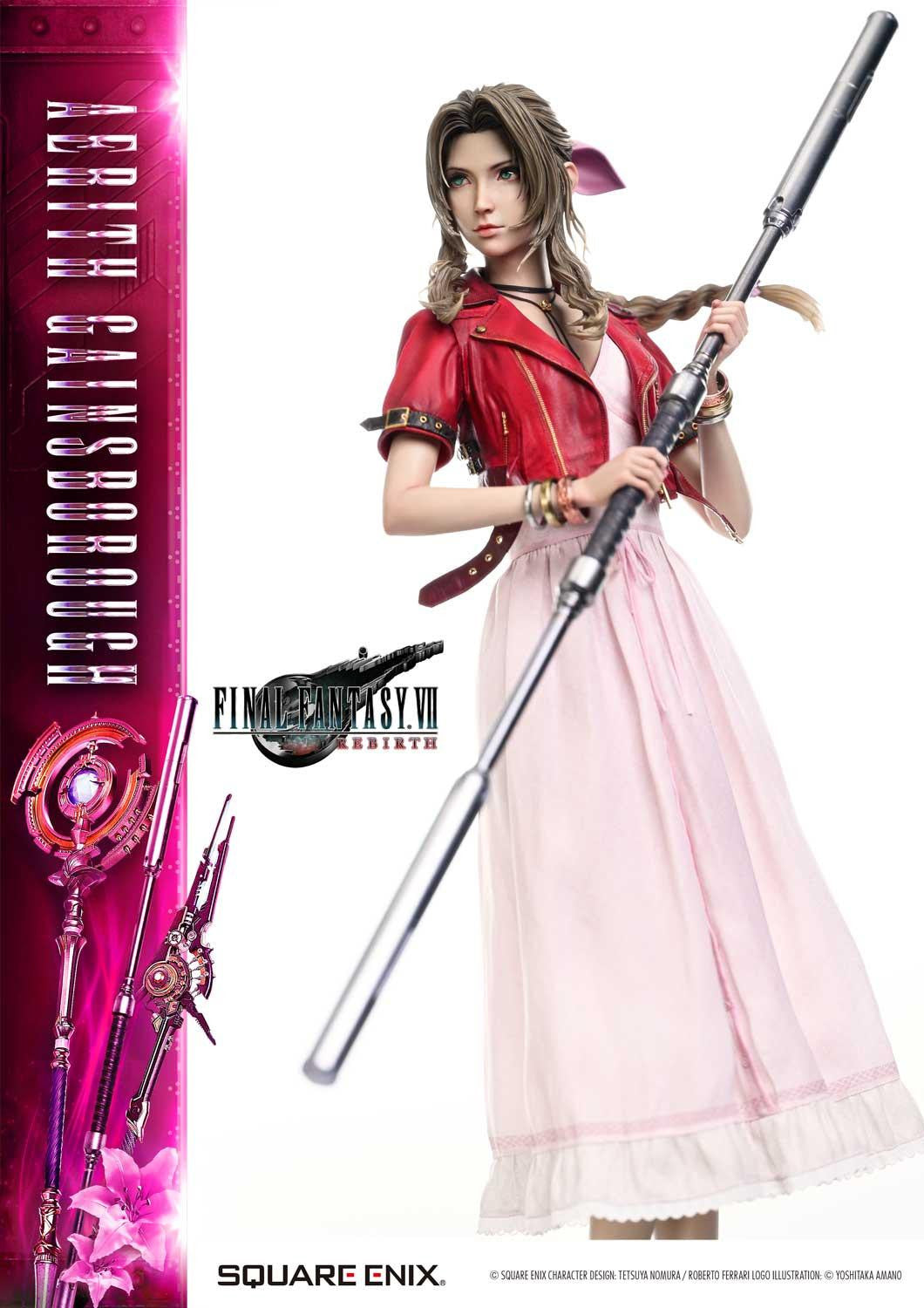 PRE-ORDER Prime 1 Studio - Square Enix Masterline - Final Fantasy VII Rebirth - Aerith Gainsborough: Deluxe Ver. 1/4
