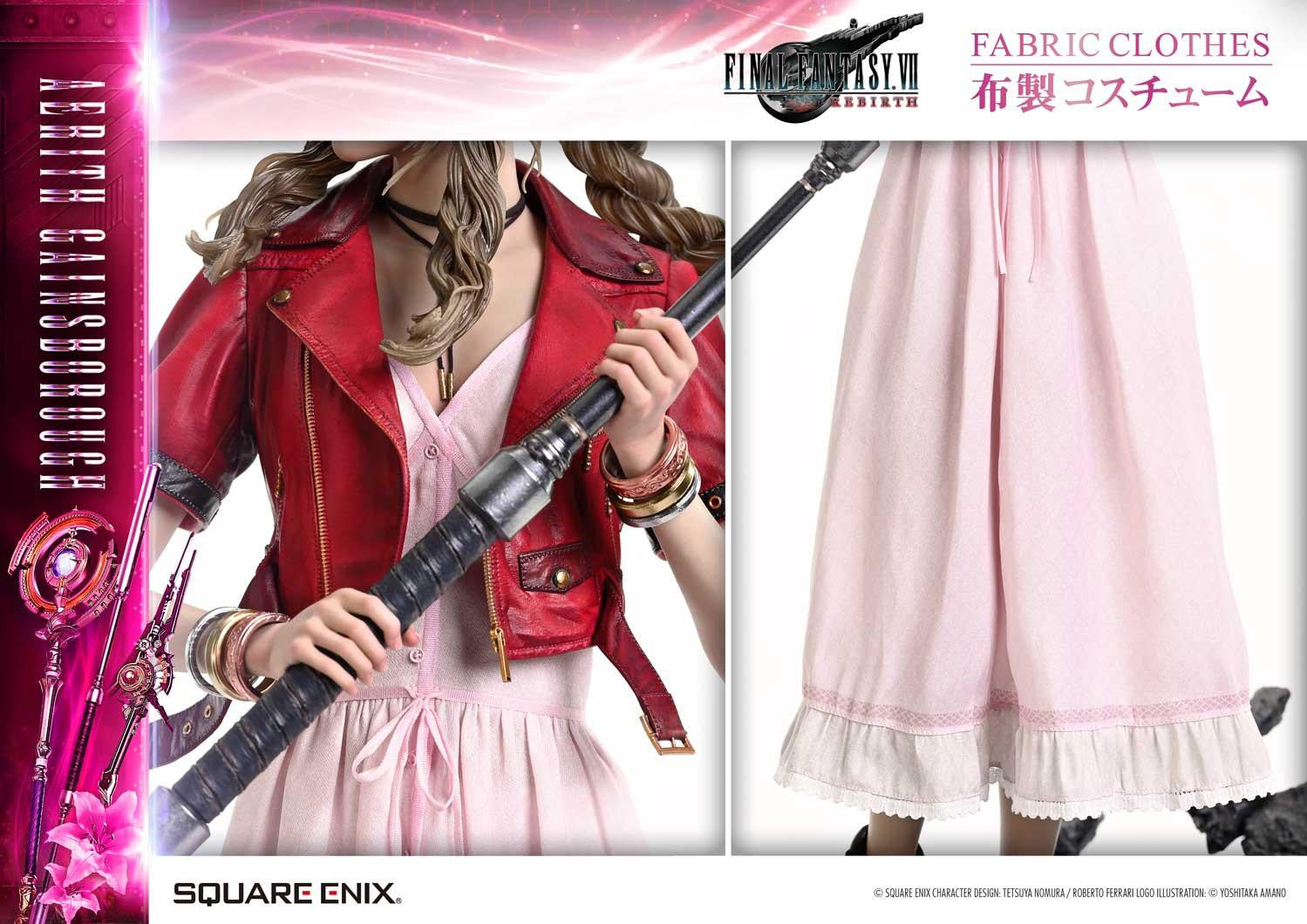 PRE-ORDER Prime 1 Studio - Square Enix Masterline - Final Fantasy VII Rebirth - Aerith Gainsborough: Deluxe Ver. 1/4