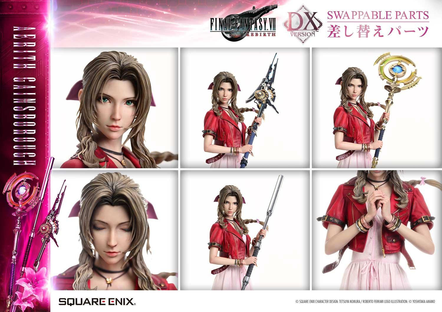 PRE-ORDER Prime 1 Studio - Square Enix Masterline - Final Fantasy VII Rebirth - Aerith Gainsborough: Deluxe Ver. 1/4