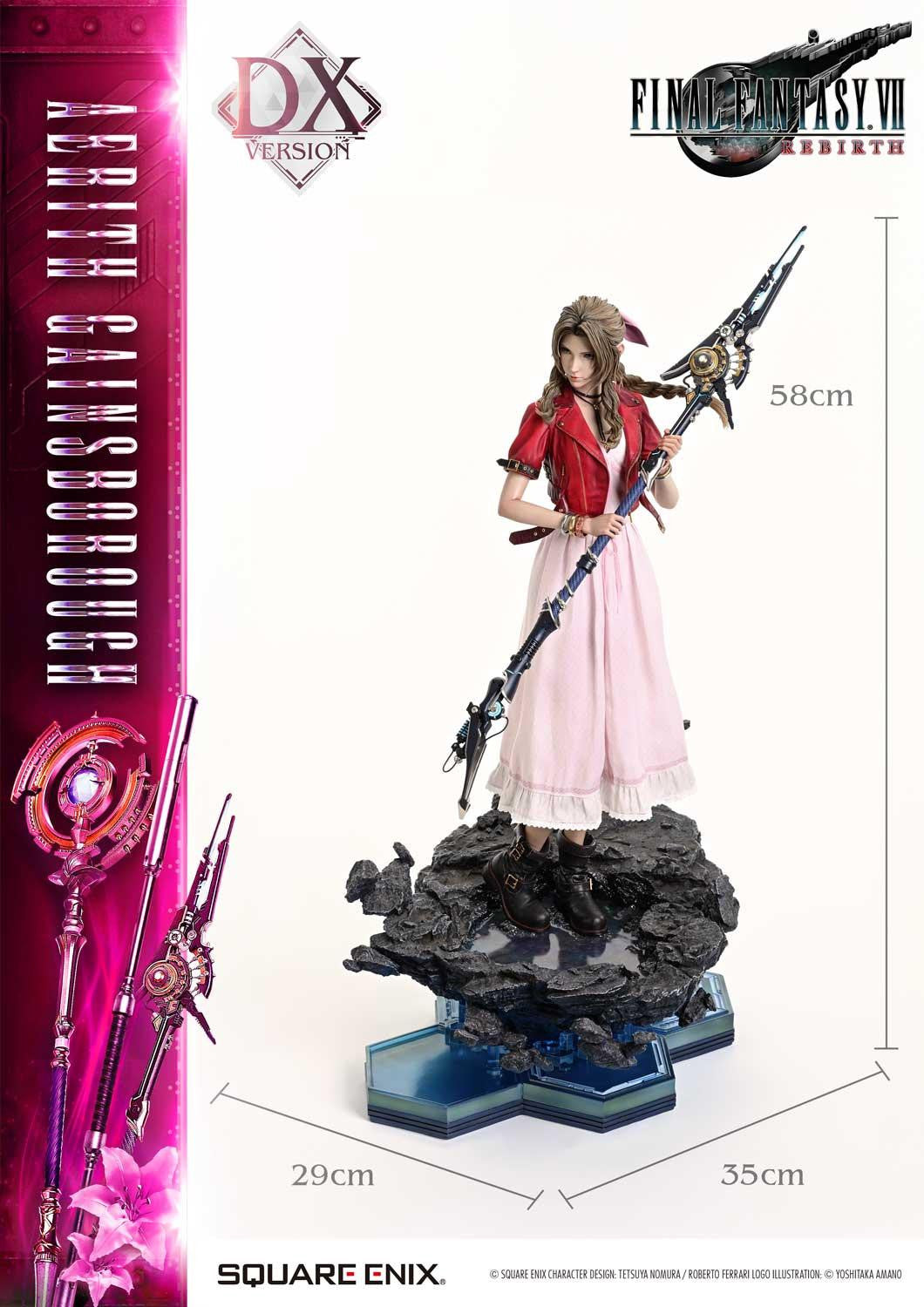 PRE-ORDER Prime 1 Studio - Square Enix Masterline - Final Fantasy VII Rebirth - Aerith Gainsborough: Deluxe Ver. 1/4