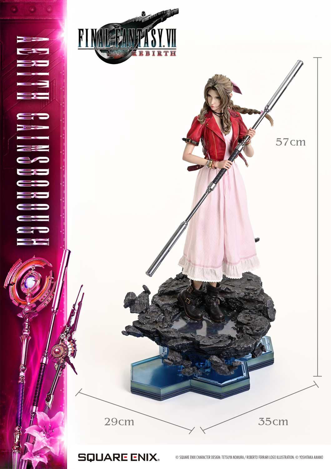 PRE-ORDER Prime 1 Studio - Square Enix Masterline - Final Fantasy VII Rebirth - Aerith Gainsborough: Deluxe Ver. 1/4