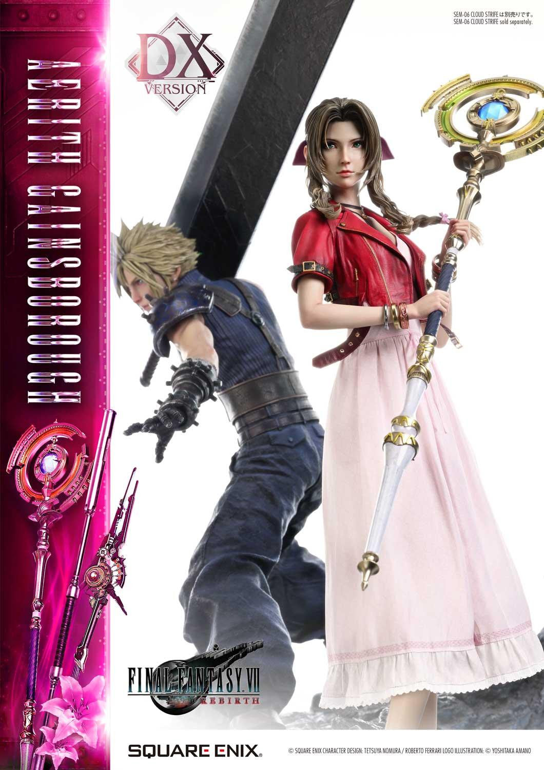 PRE-ORDER Prime 1 Studio - Square Enix Masterline - Final Fantasy VII Rebirth - Aerith Gainsborough: Deluxe Ver. 1/4